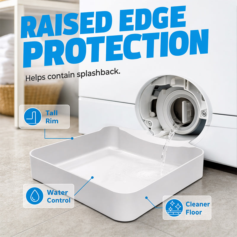 Universal Front-Load Washing Machine Drain Pan Dlosyvo®