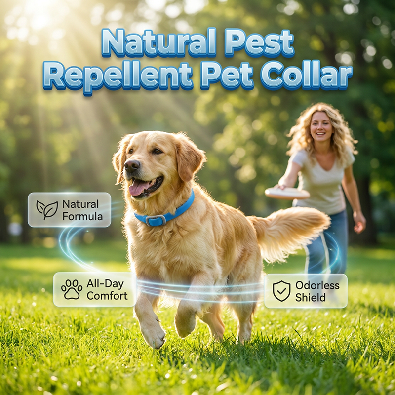 Dlosyvo® 💥Last Day Special Sale 49% OFF🐕Natural Essential Oil Pet Pest Repellent Collar