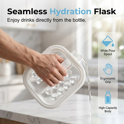 🌞Summer New Hot Selling 50% OFF🎁💦Portable Silicone Ice Ball Maker Kettle🧊Dlosyvo®