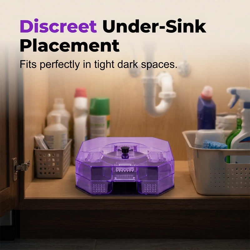 ⏳Time-Limited Special⏰ Reusable Roach Trap – Physical capture, no toxic sprays. One‑way doors, easy to check & clean. Safe for homes with kids & pets! 🏠✨