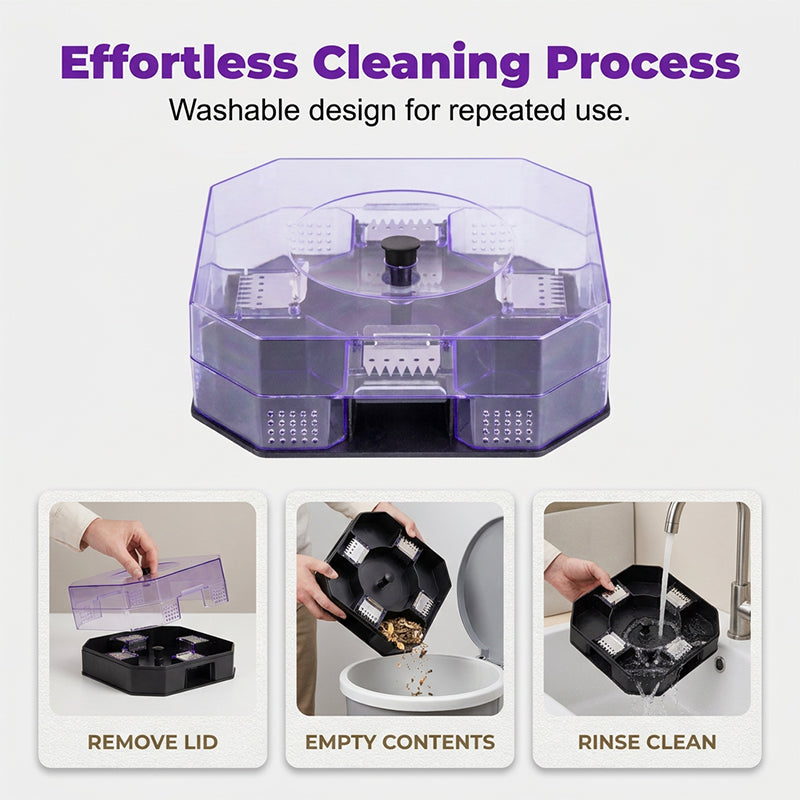 ⏳Time-Limited Special⏰ Reusable Roach Trap – Physical capture, no toxic sprays. One‑way doors, easy to check & clean. Safe for homes with kids & pets! 🏠✨