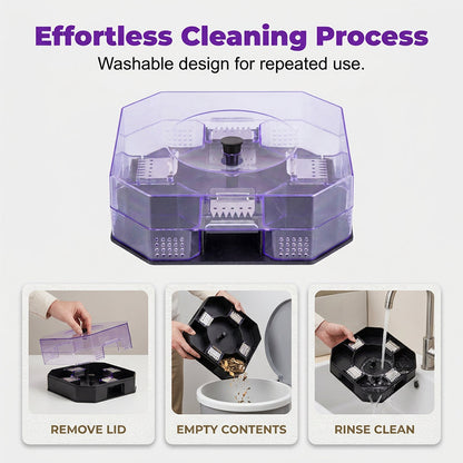 ⏳Time-Limited Special⏰ Reusable Roach Trap – Physical capture, no toxic sprays. One‑way doors, easy to check & clean. Safe for homes with kids & pets! 🏠✨