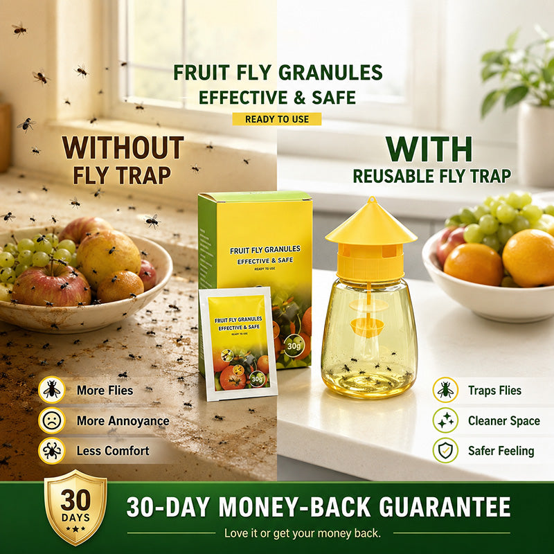 Indoor and Outdoor Hanging Fly Trap Dlosyvo®