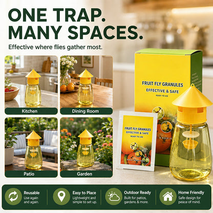Indoor and Outdoor Hanging Fly Trap Dlosyvo®