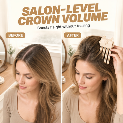 💇 Professional stylist approved💈 Dlosyvo® Wireless Heated Volumizing Root Clip
