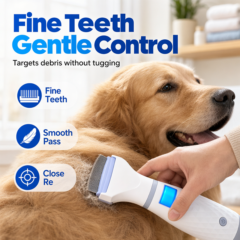 Electric Flea Comb for Pets 🛡️✨Dlosyvo®