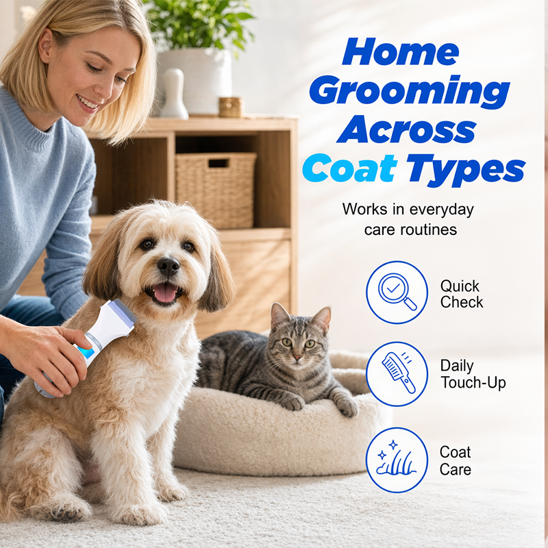 Electric Flea Comb for Pets 🛡️✨Dlosyvo®