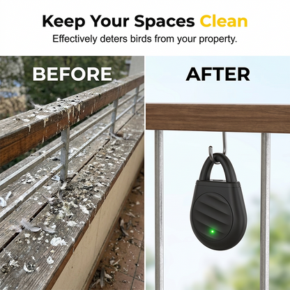 upsell Dlosyvo® 🐦Portable Ultrasonic Bird Repellent Keychain| 🐦‍⬛Prevent bird droppings; protect fruits, vegetables, food, and lawns