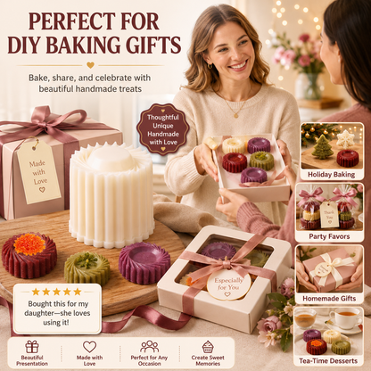 upsell🍪✨Grab Our Dual‑Ended Pastry Press Mold | Create Pro‑Level Cookies & Pastries With Zero Baking Skills, Kids‑Friendly for DIY Baking, Homemade Gift‑Making & Space‑Saving Stress‑Free Festive Snack Prep